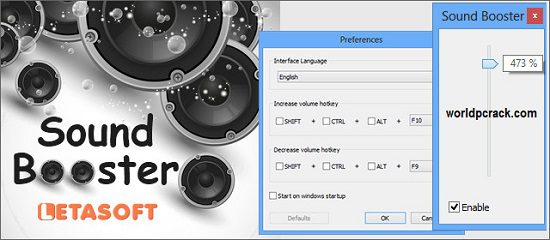 Letasoft Sound Booster 1.12.538 Crack With Product Key 2022 Free Download